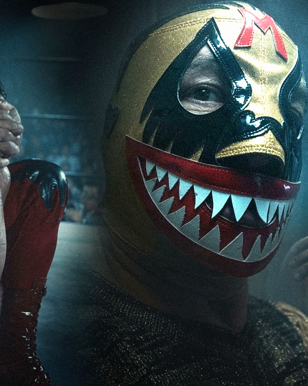 Puroresu Project Mil Mascaras carousel close-up mask photograph